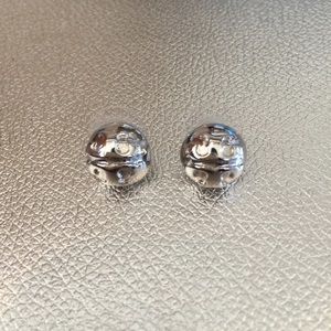Tory Burch Silver Earrings