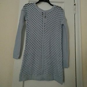 Baby blue knit sweater