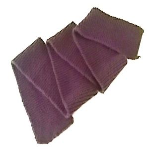 Purple scarf