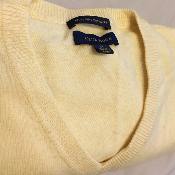 Men's 100% cashmere sweater