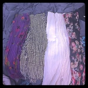 Set of 4 Scarves