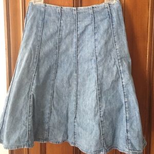 Jones New York Signature Denim skirt