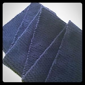Navy blue scarf
