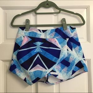 LF multicolor origami skort