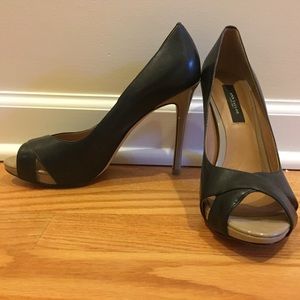 Ann Taylor Peeptoe Pumps