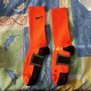 Bright Orange Nike Socks