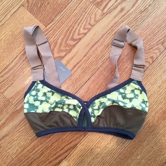 Anthropologie Other - NWT Anthropologie UV GreenPaintSplatter bra XS