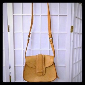 French connection leather bag