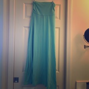 Mint Maxi skirt or Tube Dress