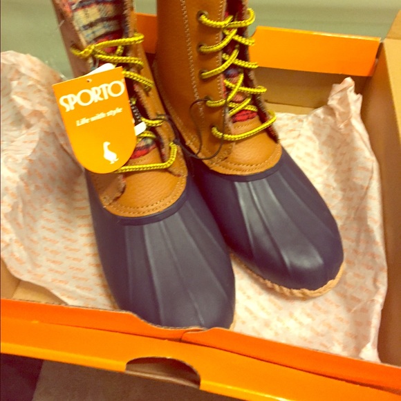 New duck boots..