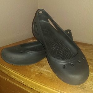Crocs ballet slip ons