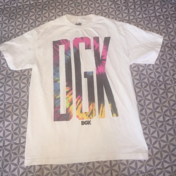 Men's medium white dgk tee