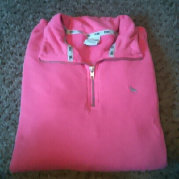 V.S. PINK! Half zip.