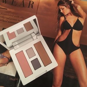 Clinique eye shadow duo, powder blusher & bronzer