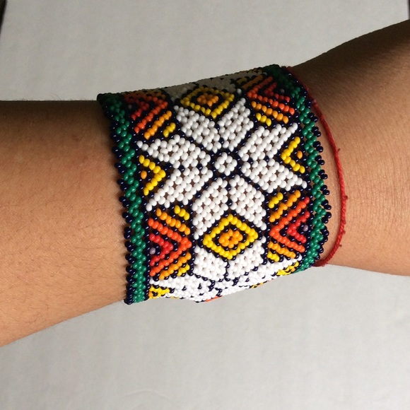 Huichol Beaded Bracelets - Picture 4 of 4