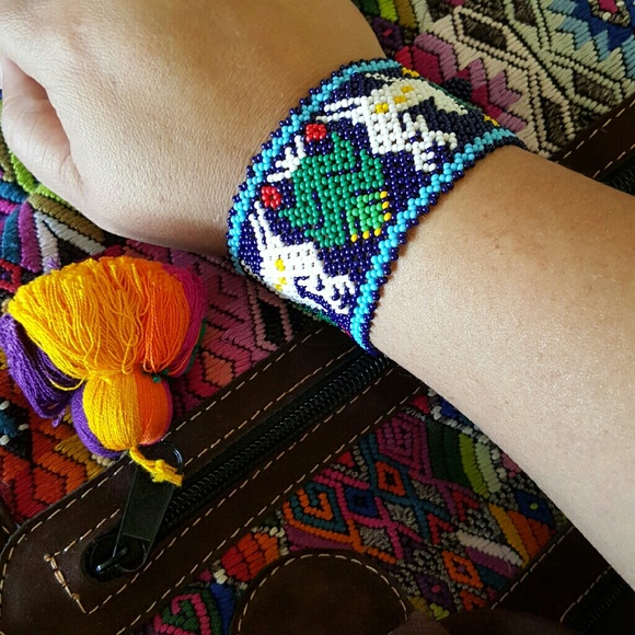 Huichol Beaded Bracelets - Picture 2 of 4