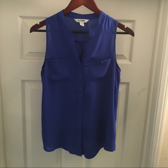 Old Navy button up Tank - Picture 2 of 3