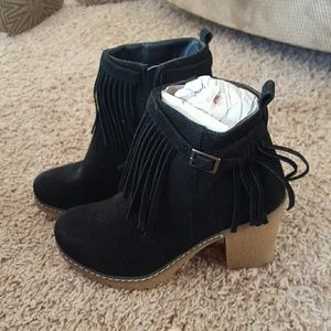 Black booties