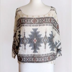 Blu Pepper Aztec sweater | never worn