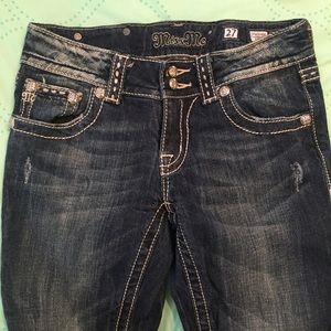 Distressed Miss Me Jeans