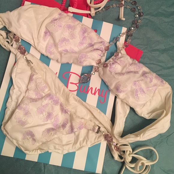 Beach Bunny jeweled Bikini