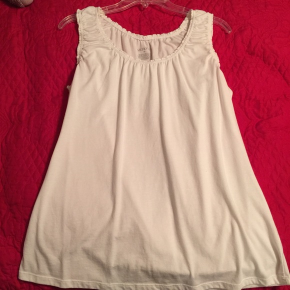 White tank top