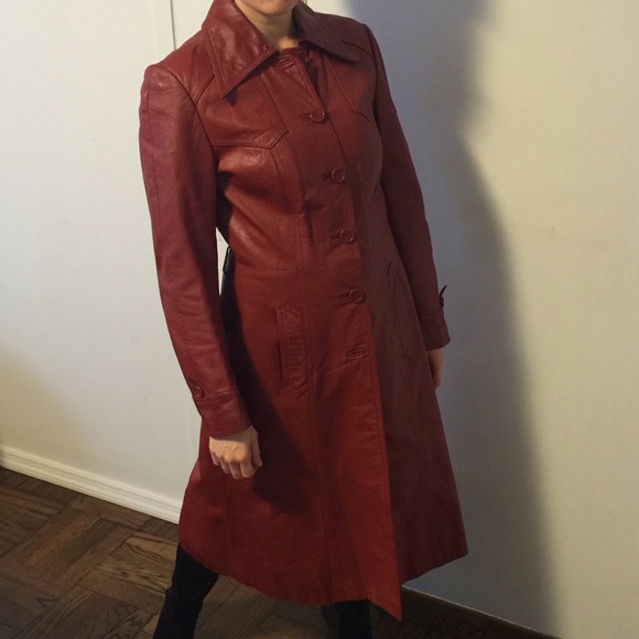 Leather Trench