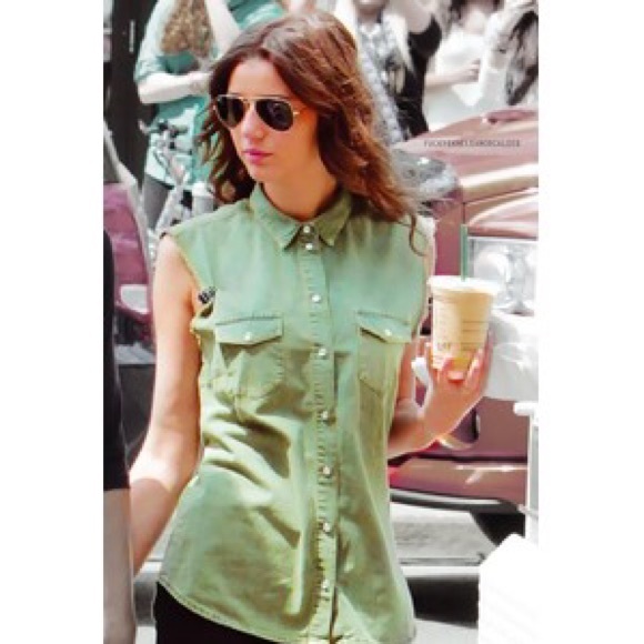 Olive colored tank!