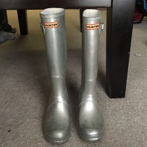 Original Hunter Metallic Rain Boots