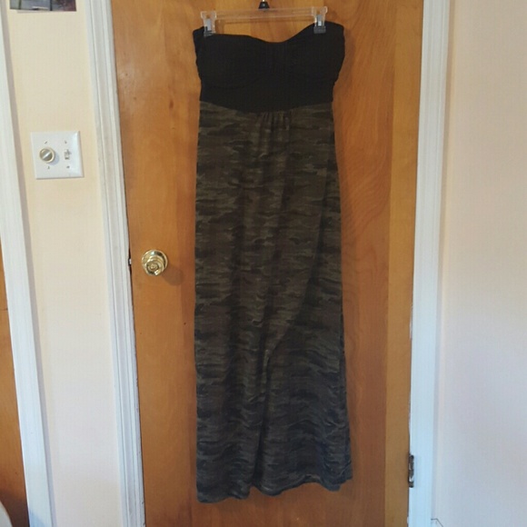 Camo Maxi Dress