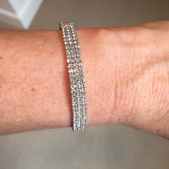 New faux diamond bracelet