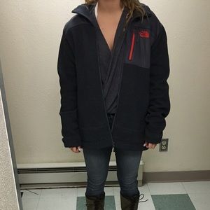 North face grey fleece !!!! Like new!!!