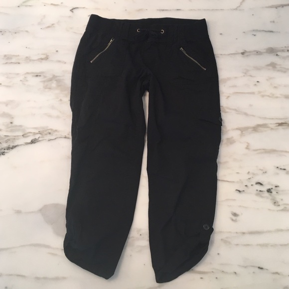 Black Maurice's Crop Pants