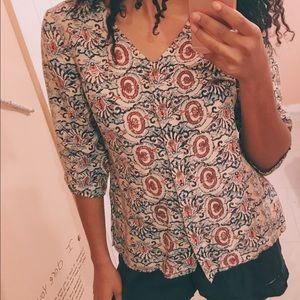 Vintage patterned blouse