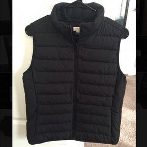 J Crew Women's Puffer Vest - Black - Medium