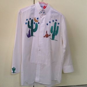 Fine Wearable Art shirt by Rosalee in Santa Fe