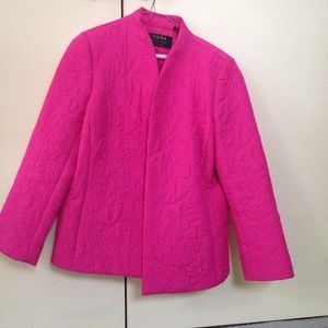 Embroidered dress blazer