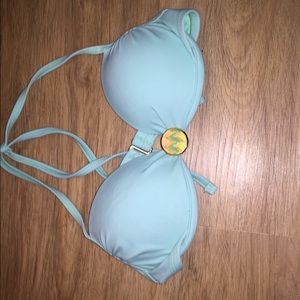 Target mint broached swim top