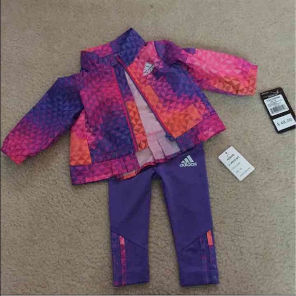 Baby's Adidas Windbreaker W Leggings