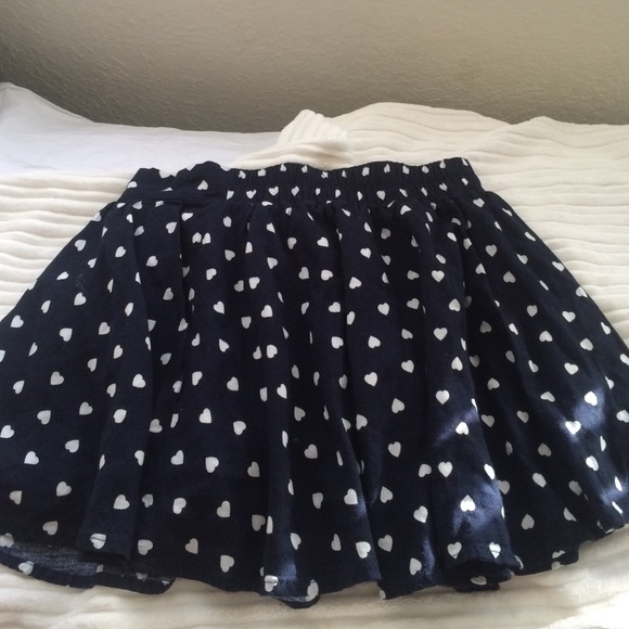 Blue and White Skirt