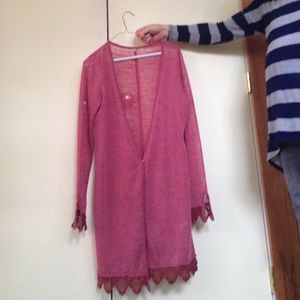 Free people lightweight cardigan