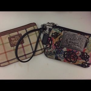 Coach Wristlets