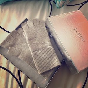 J. Crew fingerless gloves