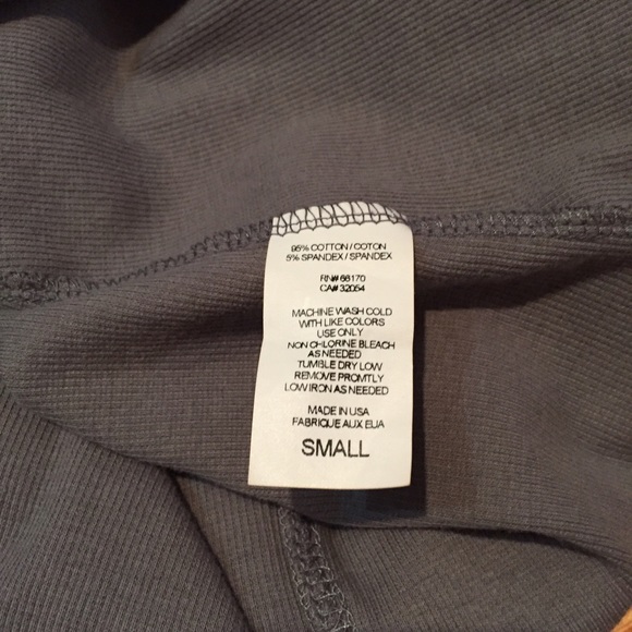 Anthropologie Eloise Grey Tank Dress SZ S - Picture 4 of 4