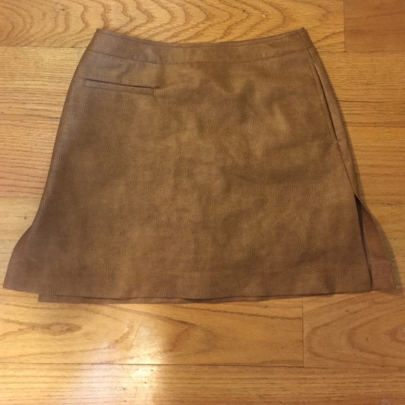 Leather skirt