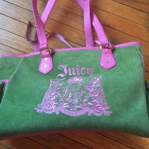 Juicy diaper bag