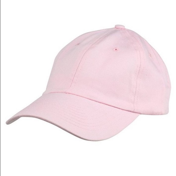Baby pink cap