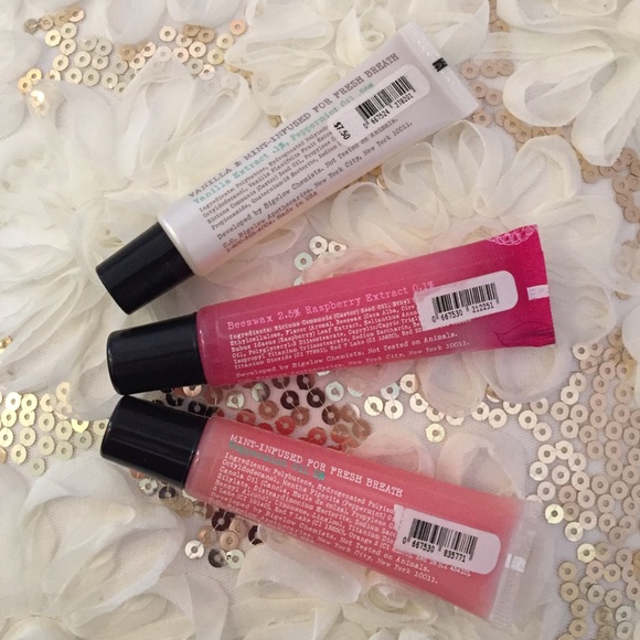 💥SOLD💥100% Natural CoBigelow Lipgloss Trio - Picture 3 of 4