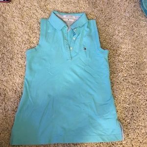 Light blue tank top