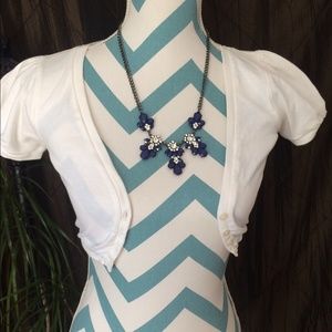 White short cardigan